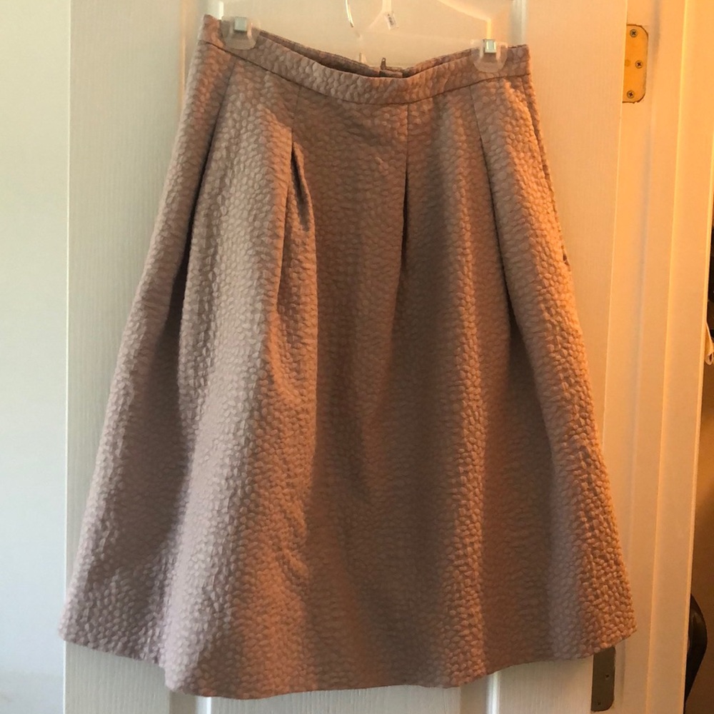 High waisted blush skirt